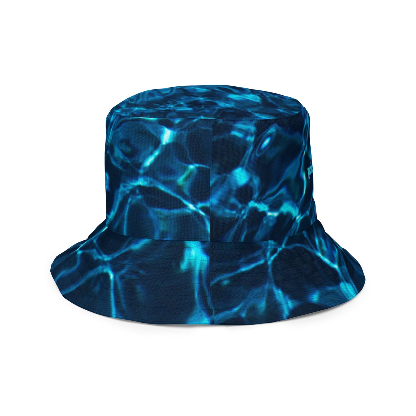 WHERE THE FISHIES ARE/WATER Reversible bucket hat