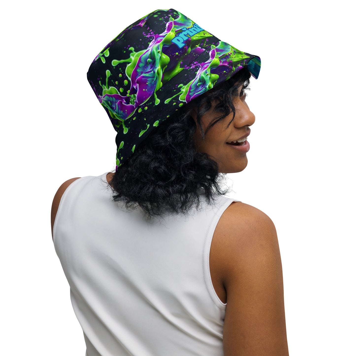 NORMAL IS BORING Reversible bucket hat