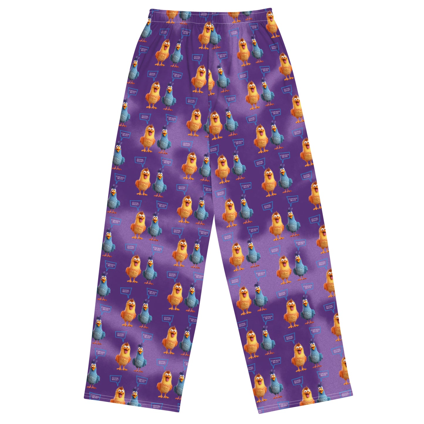 CHICKEN BUTT unisex wide-leg pants