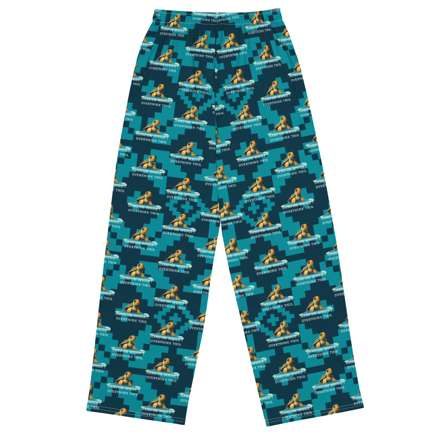 OVERTHINKING TURTLE 2 unisex wide-leg pants