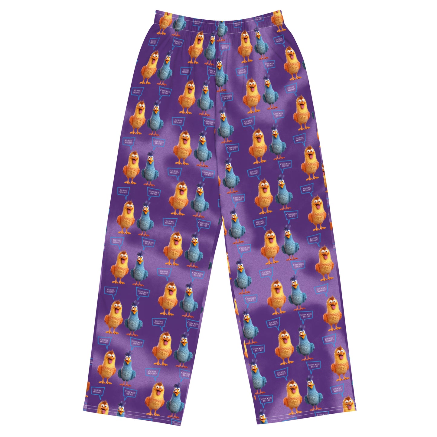 CHICKEN BUTT unisex wide-leg pants