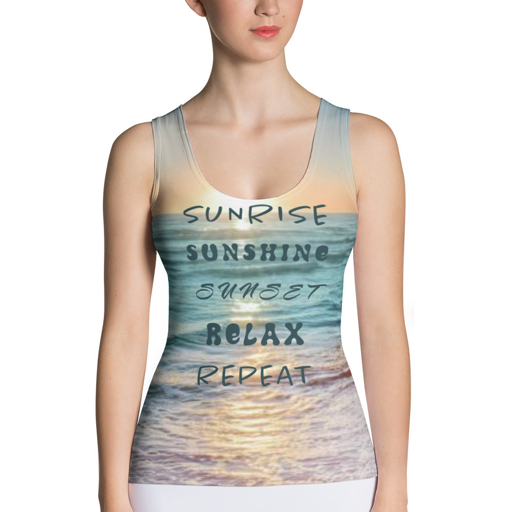 Sublimation Cut & Sew Tank Top