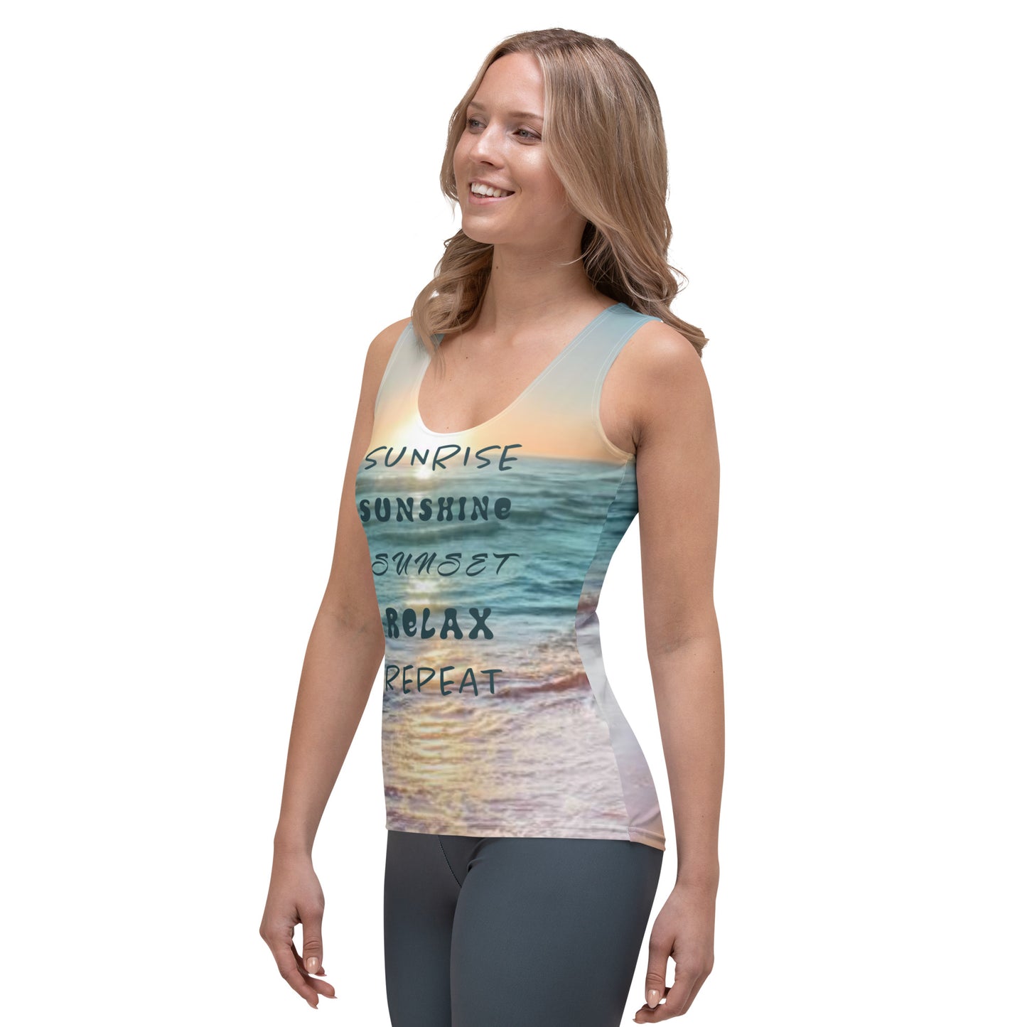 Sublimation Cut & Sew Tank Top