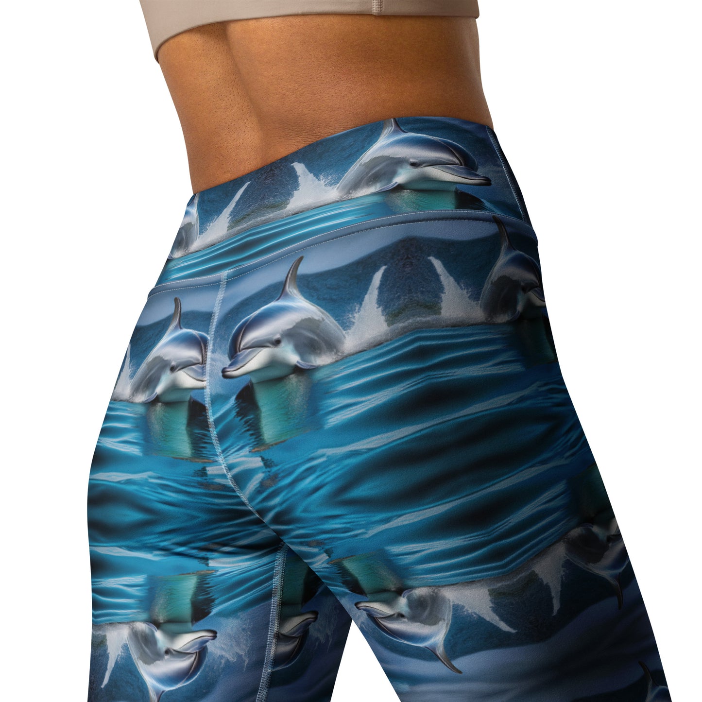 MIRRORED DOLPHIN Yoga Leggings