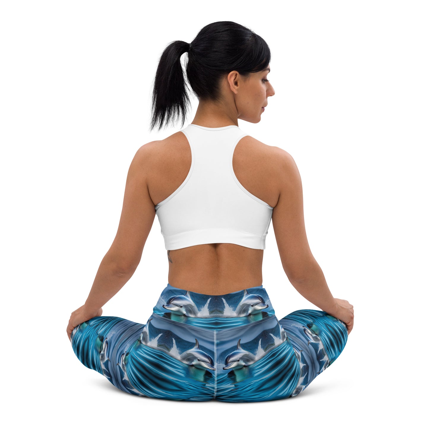 MIRRORED DOLPHIN Yoga Leggings