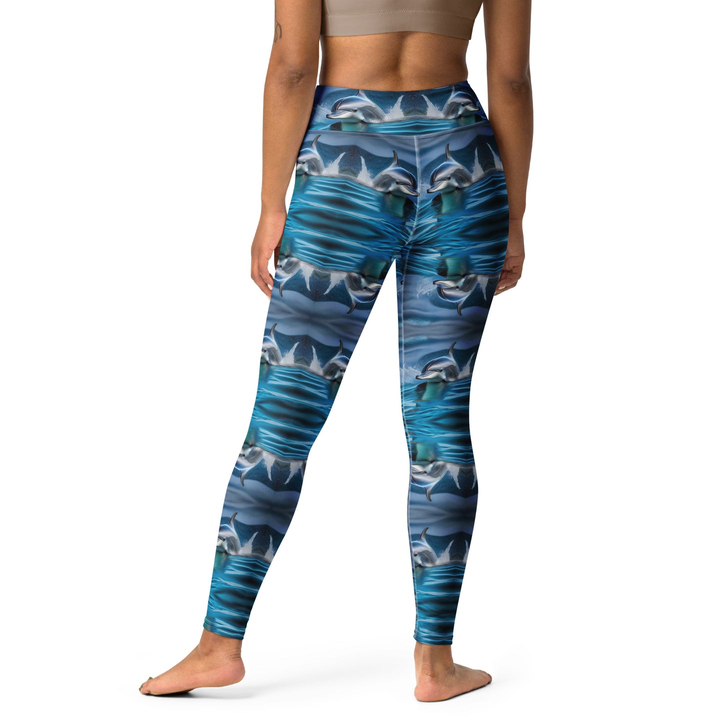 MIRRORED DOLPHIN Yoga Leggings