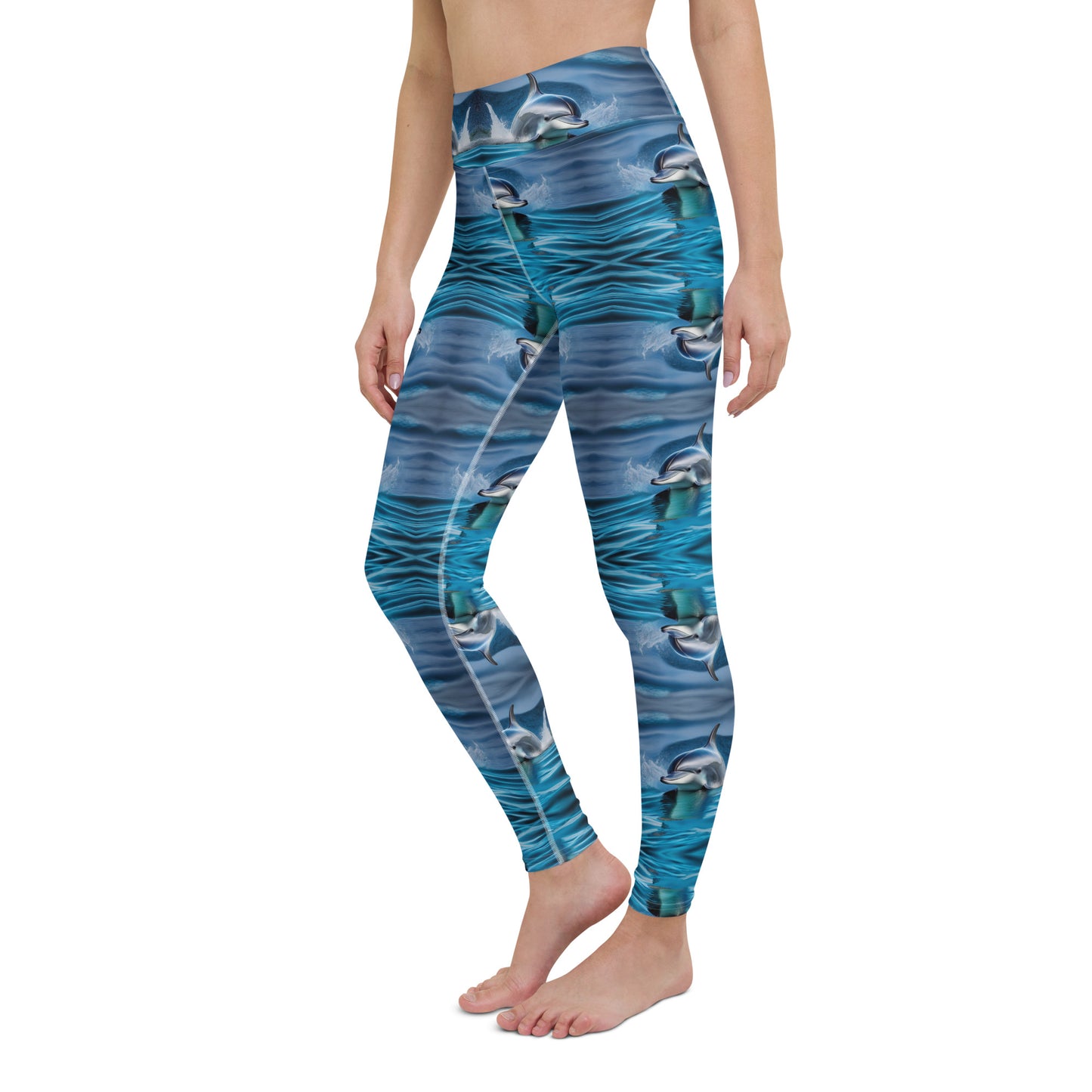 MIRRORED DOLPHIN Yoga Leggings