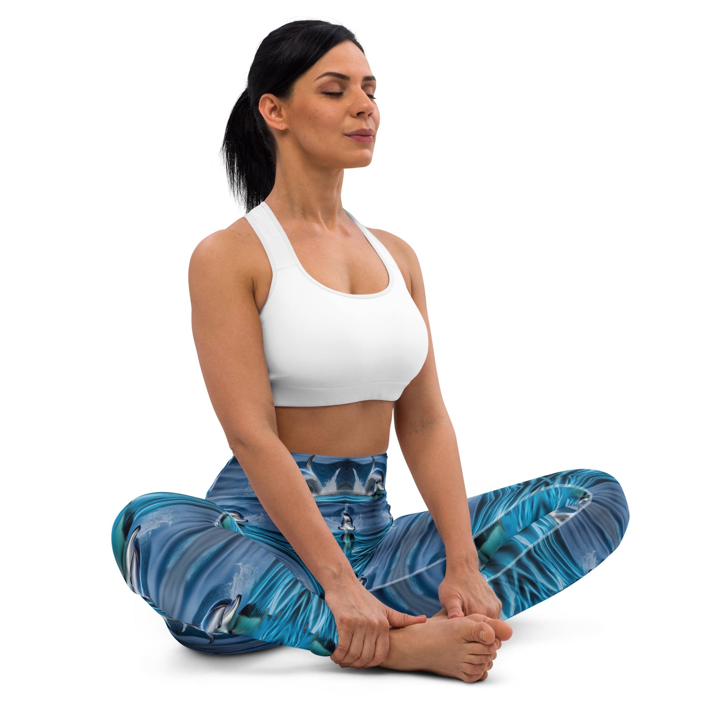 MIRRORED DOLPHIN Yoga Leggings