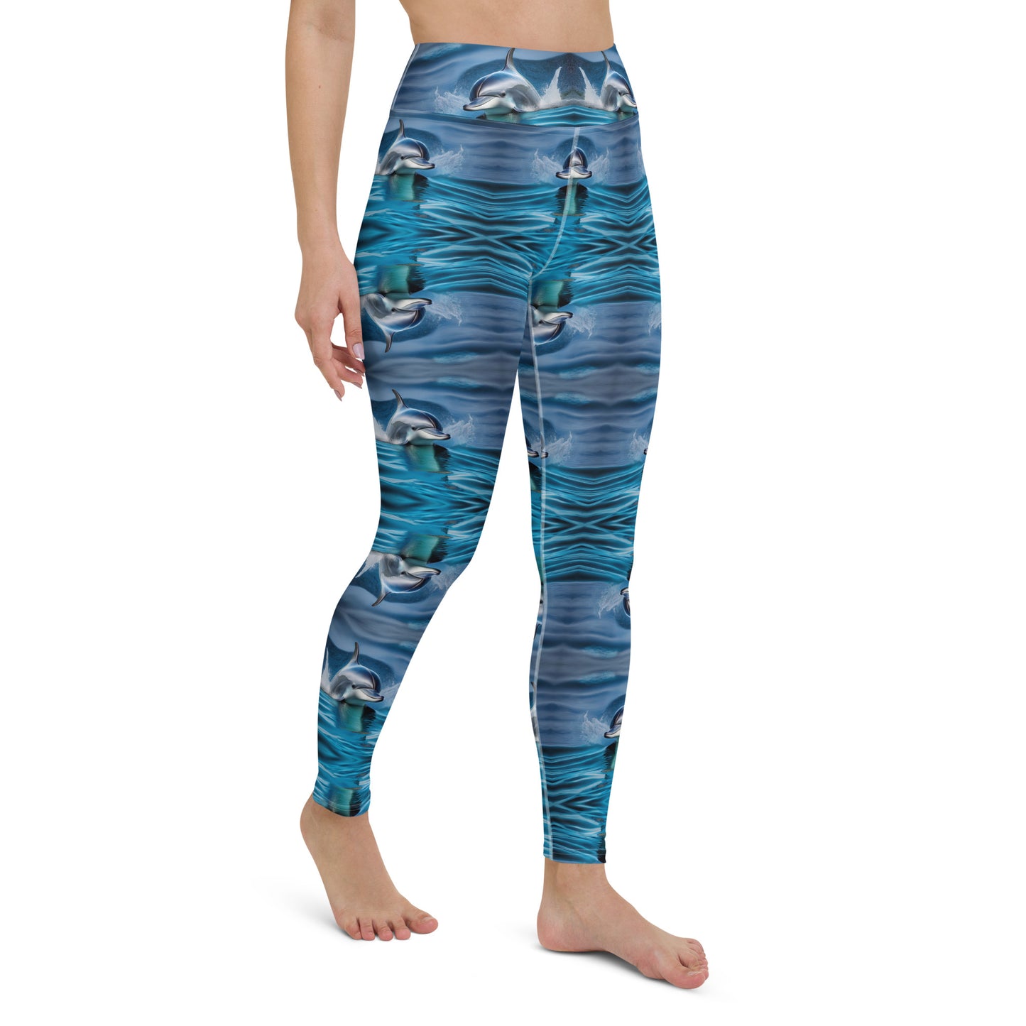 MIRRORED DOLPHIN Yoga Leggings