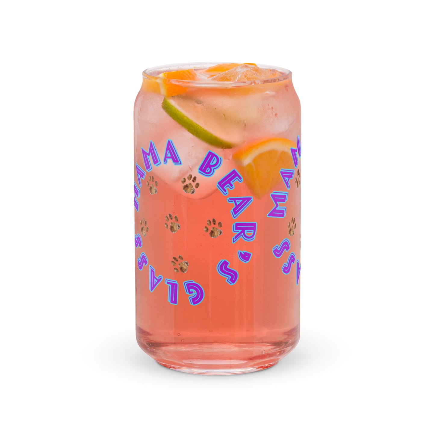 MAMA BEARS' Can-shaped glass