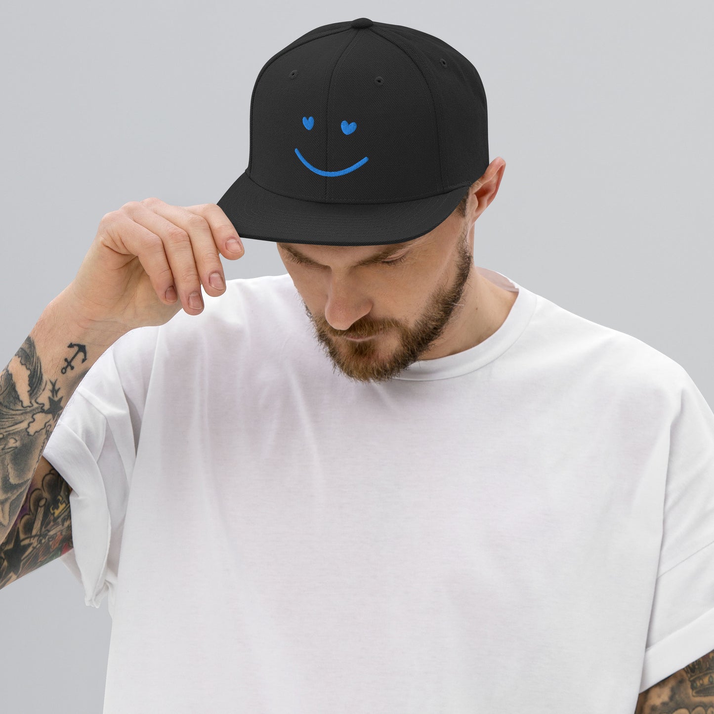 SMILE Snapback Hat