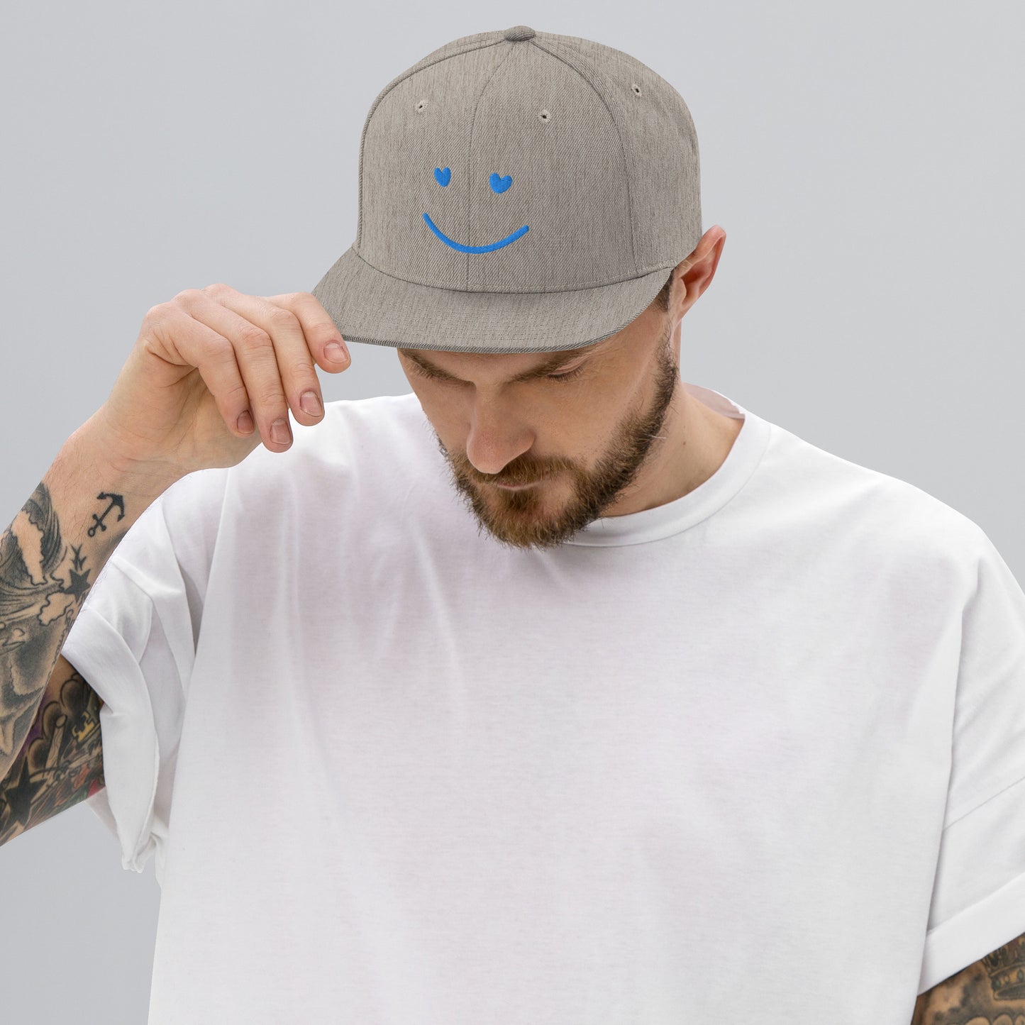 SMILE Snapback Hat