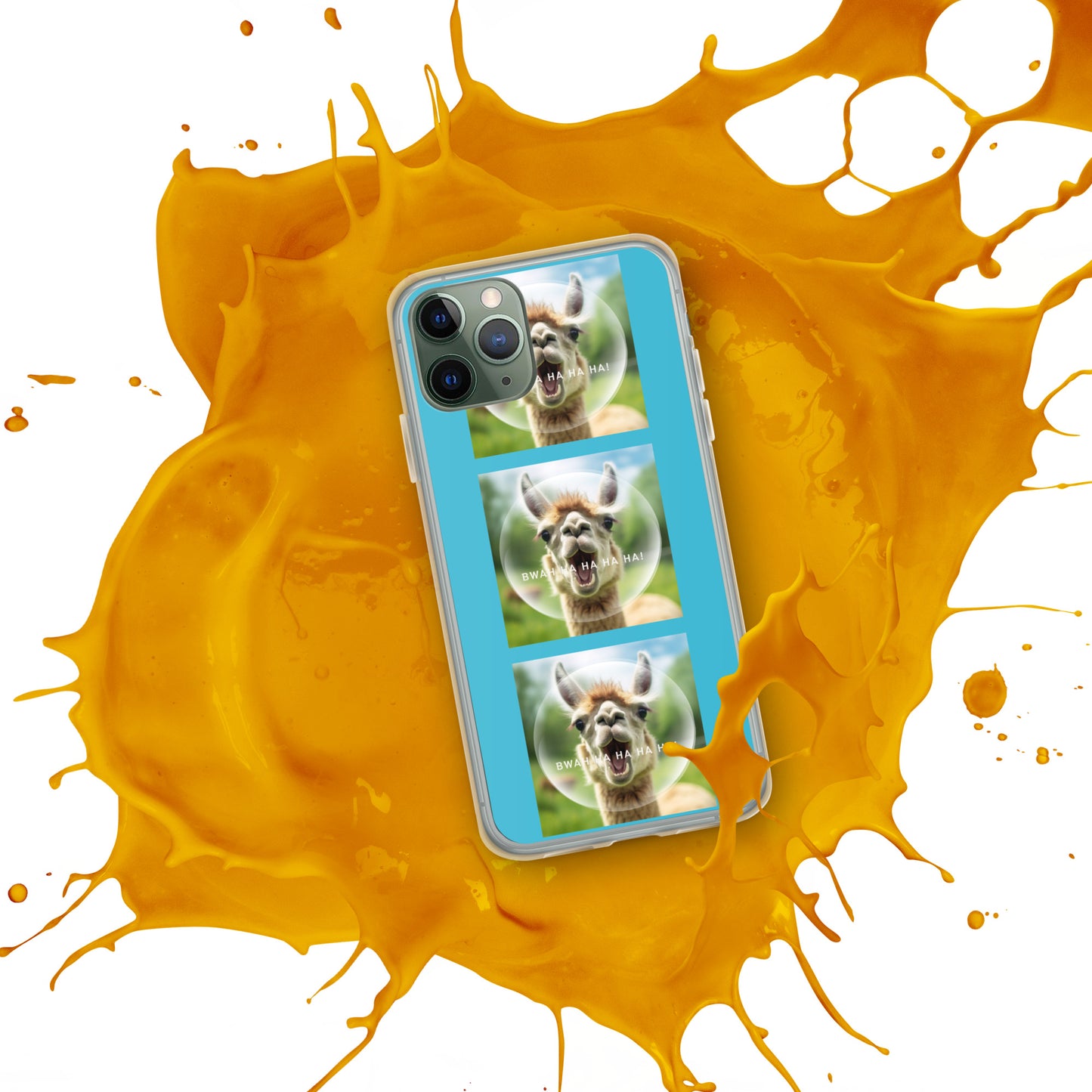 BWAHAHA LLAMA Clear Case for iPhone®