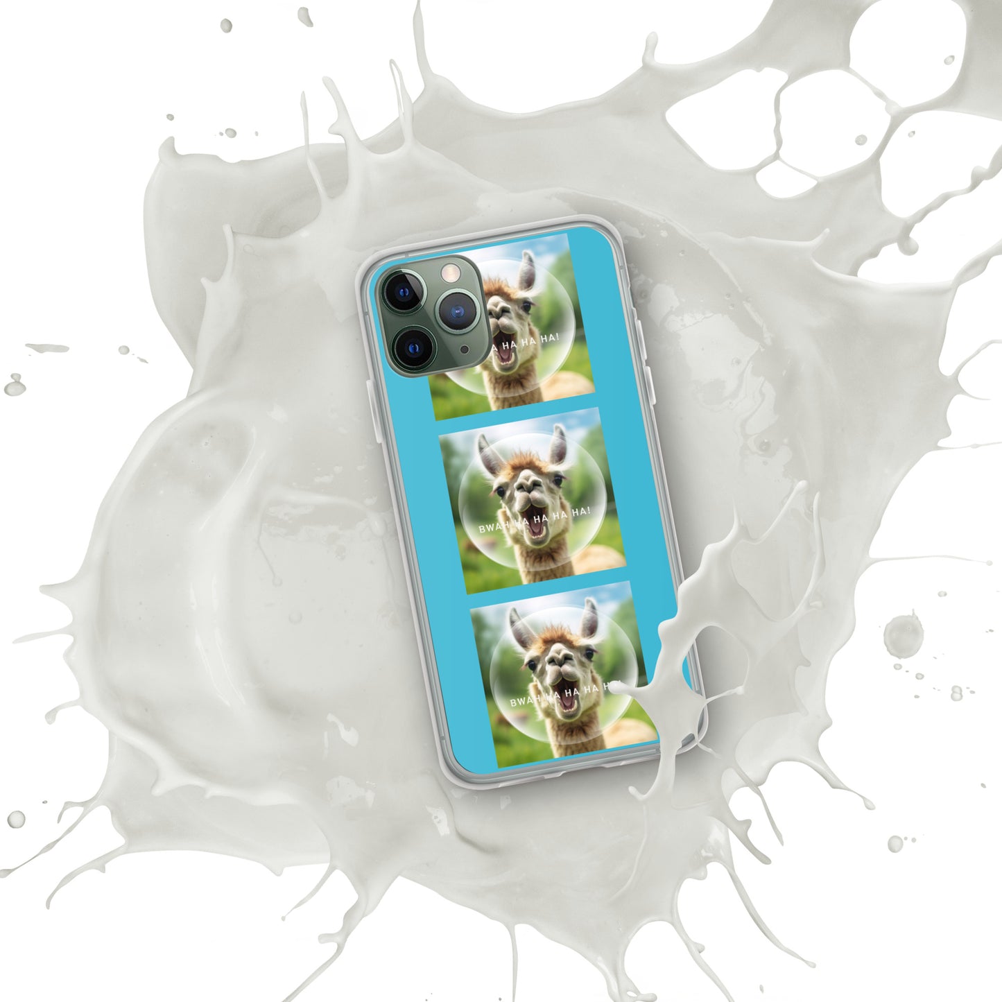 BWAHAHA LLAMA Clear Case for iPhone®