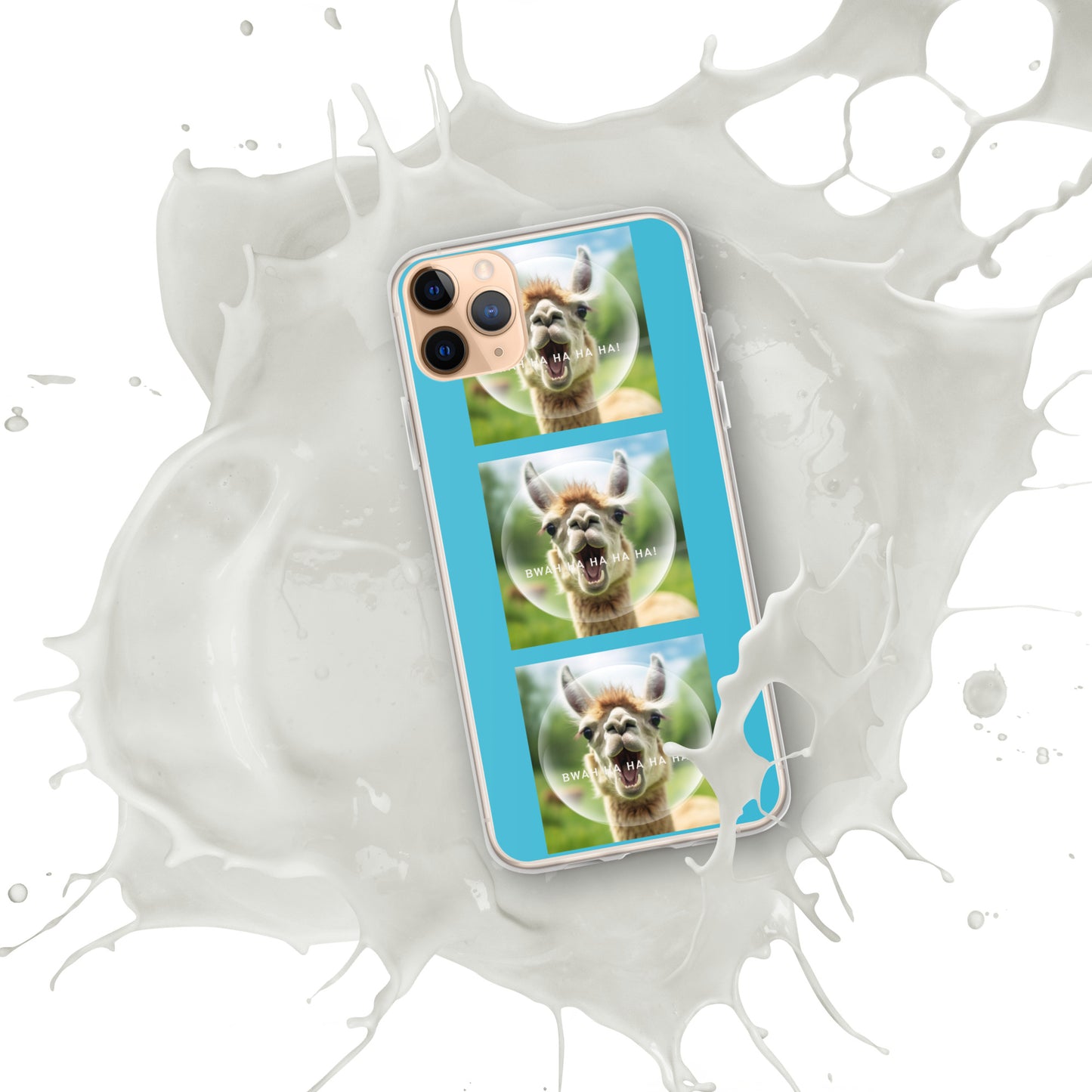 BWAHAHA LLAMA Clear Case for iPhone®