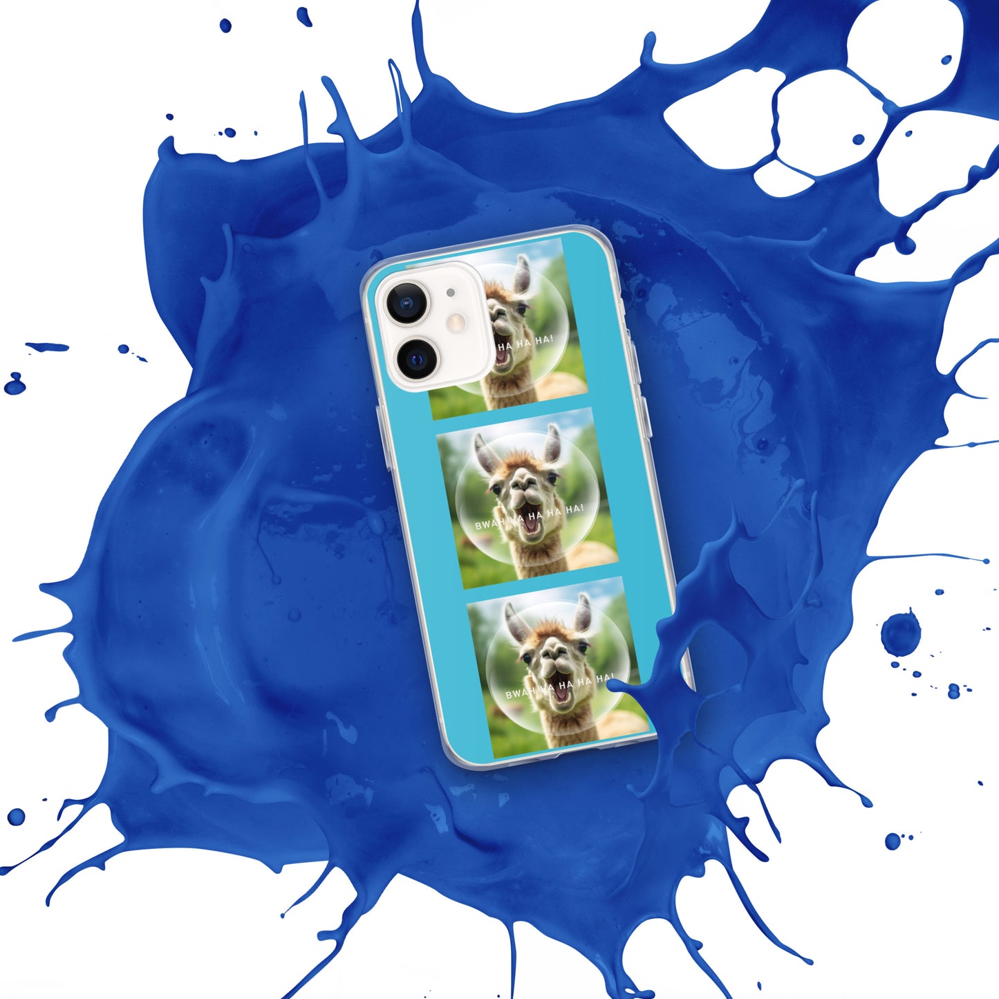 BWAHAHA LLAMA Clear Case for iPhone®