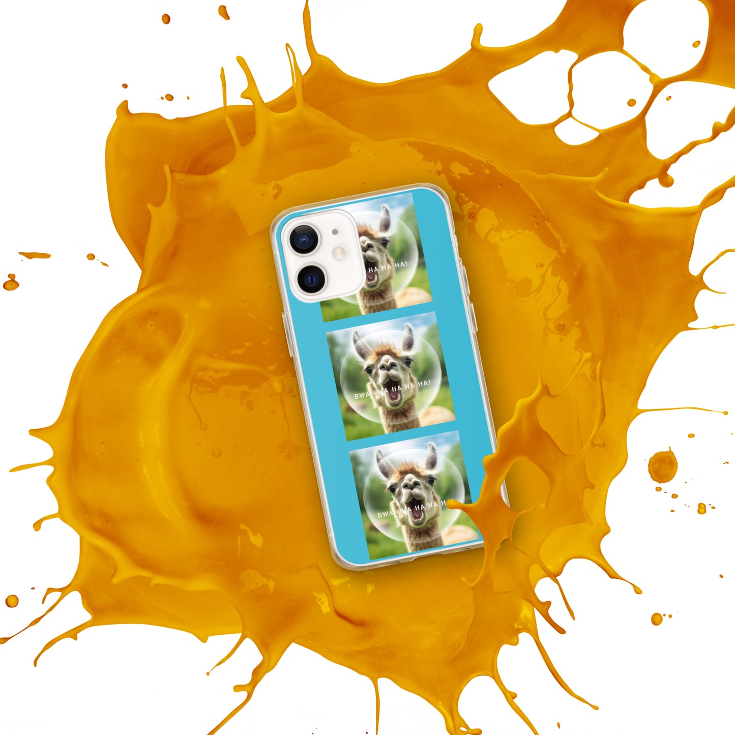 BWAHAHA LLAMA Clear Case for iPhone®