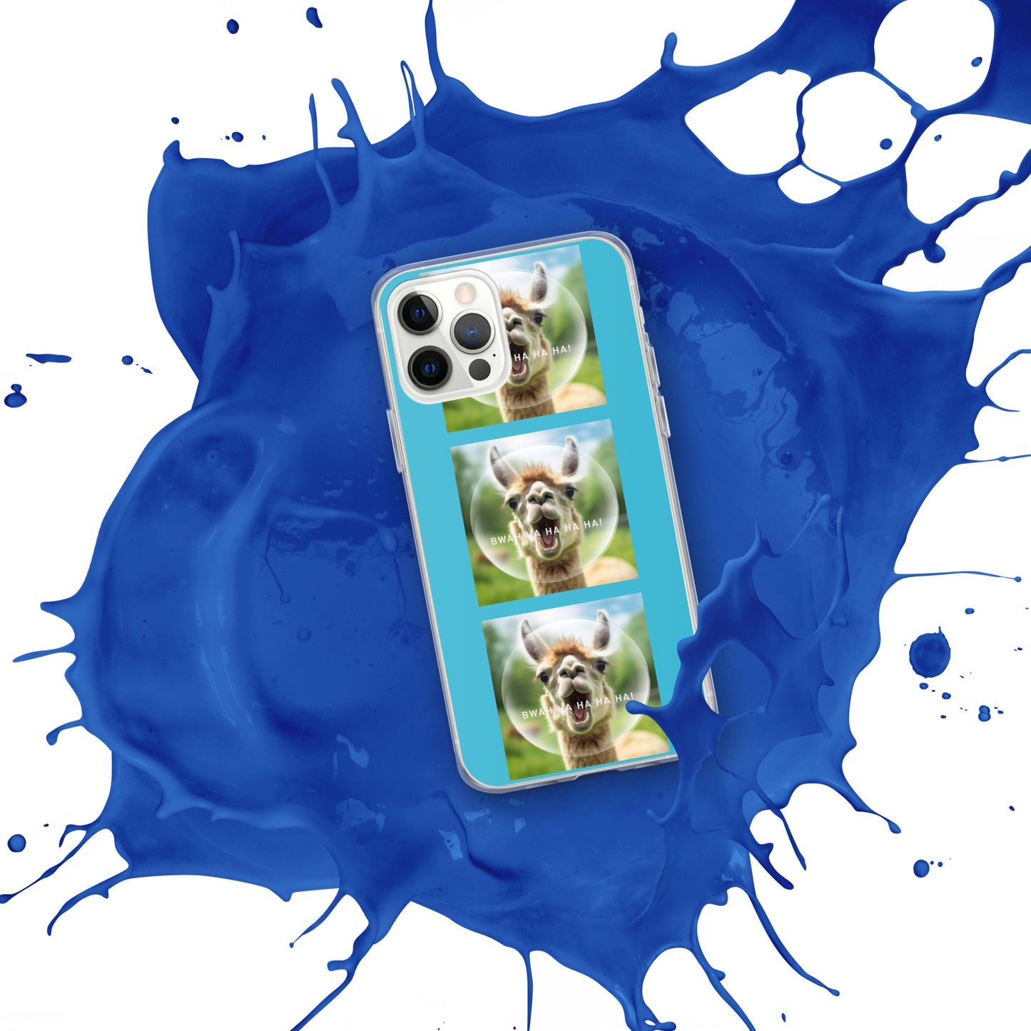 BWAHAHA LLAMA Clear Case for iPhone®