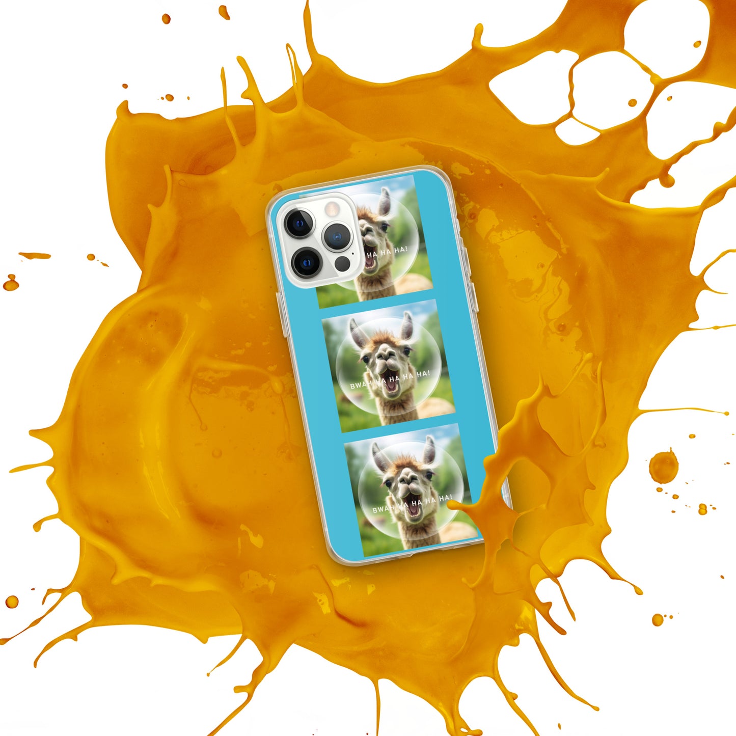 BWAHAHA LLAMA Clear Case for iPhone®