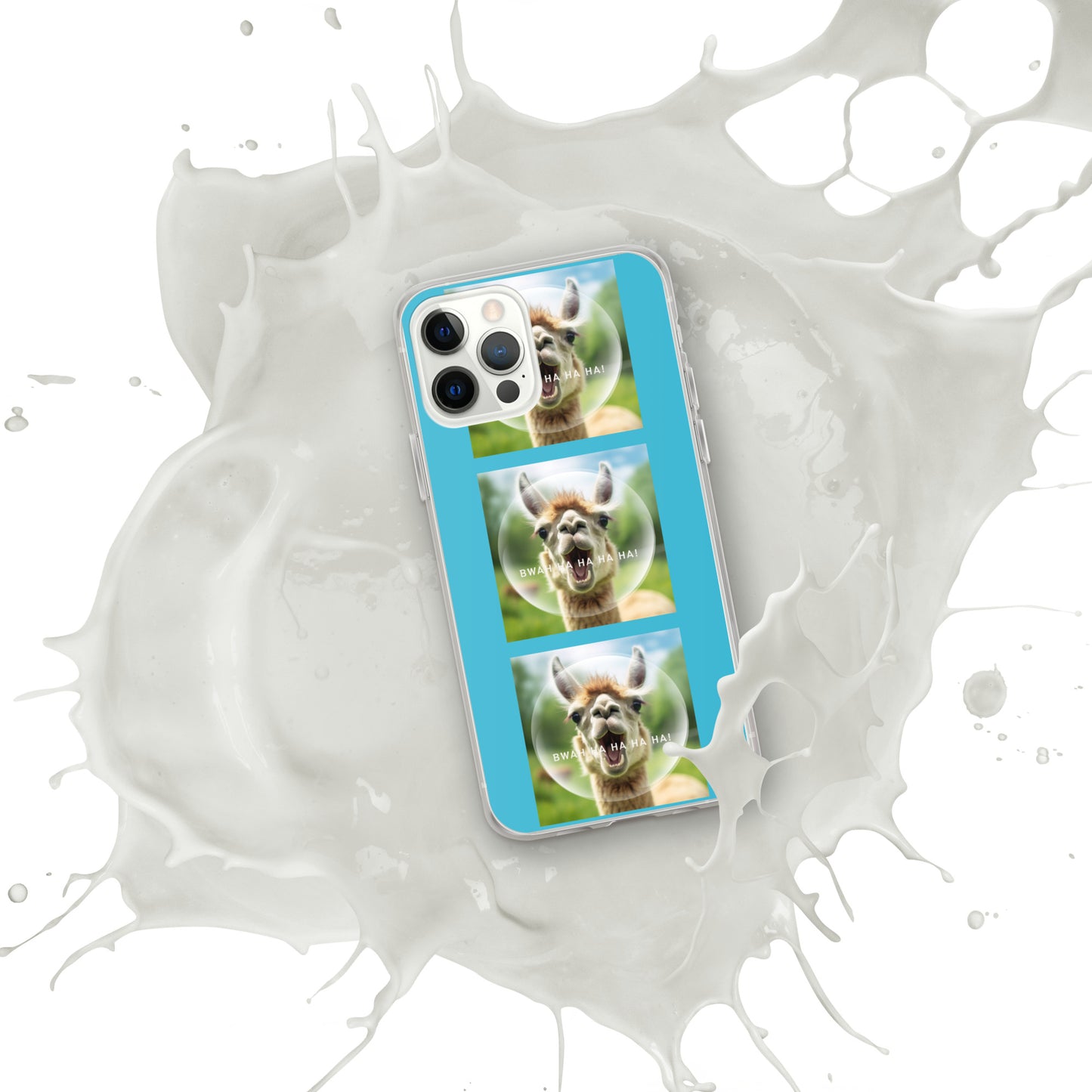 BWAHAHA LLAMA Clear Case for iPhone®