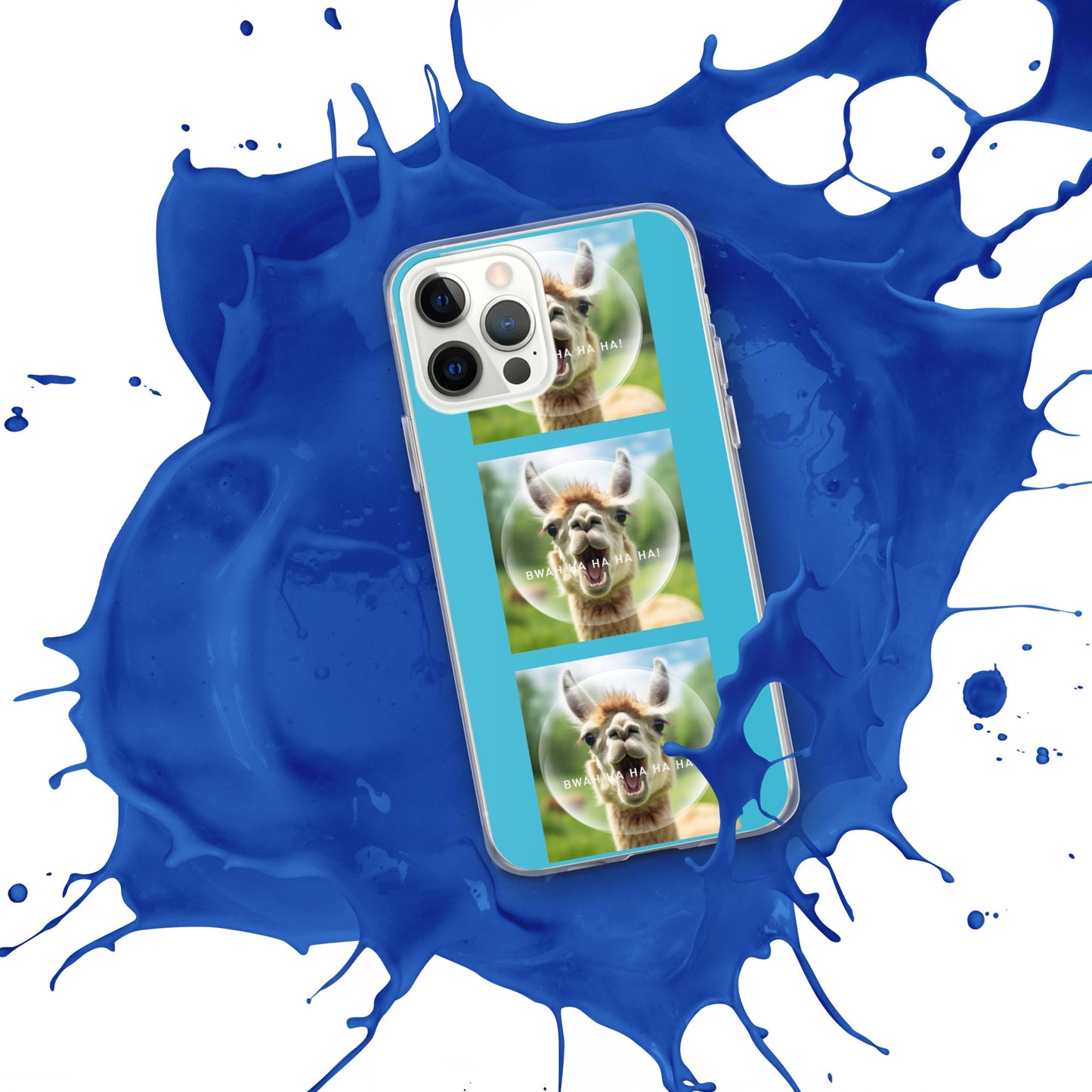 BWAHAHA LLAMA Clear Case for iPhone®