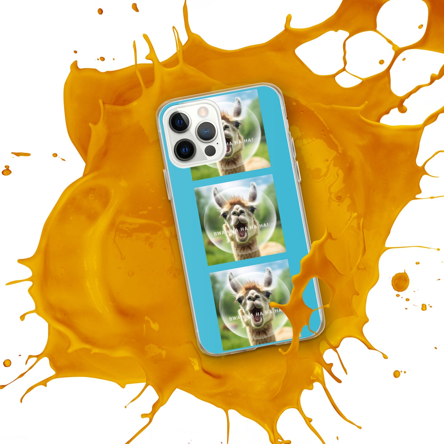 BWAHAHA LLAMA Clear Case for iPhone®