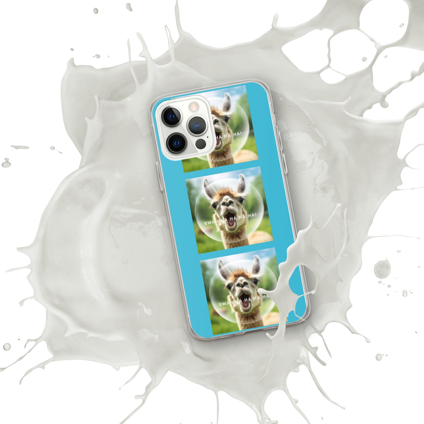 BWAHAHA LLAMA Clear Case for iPhone®