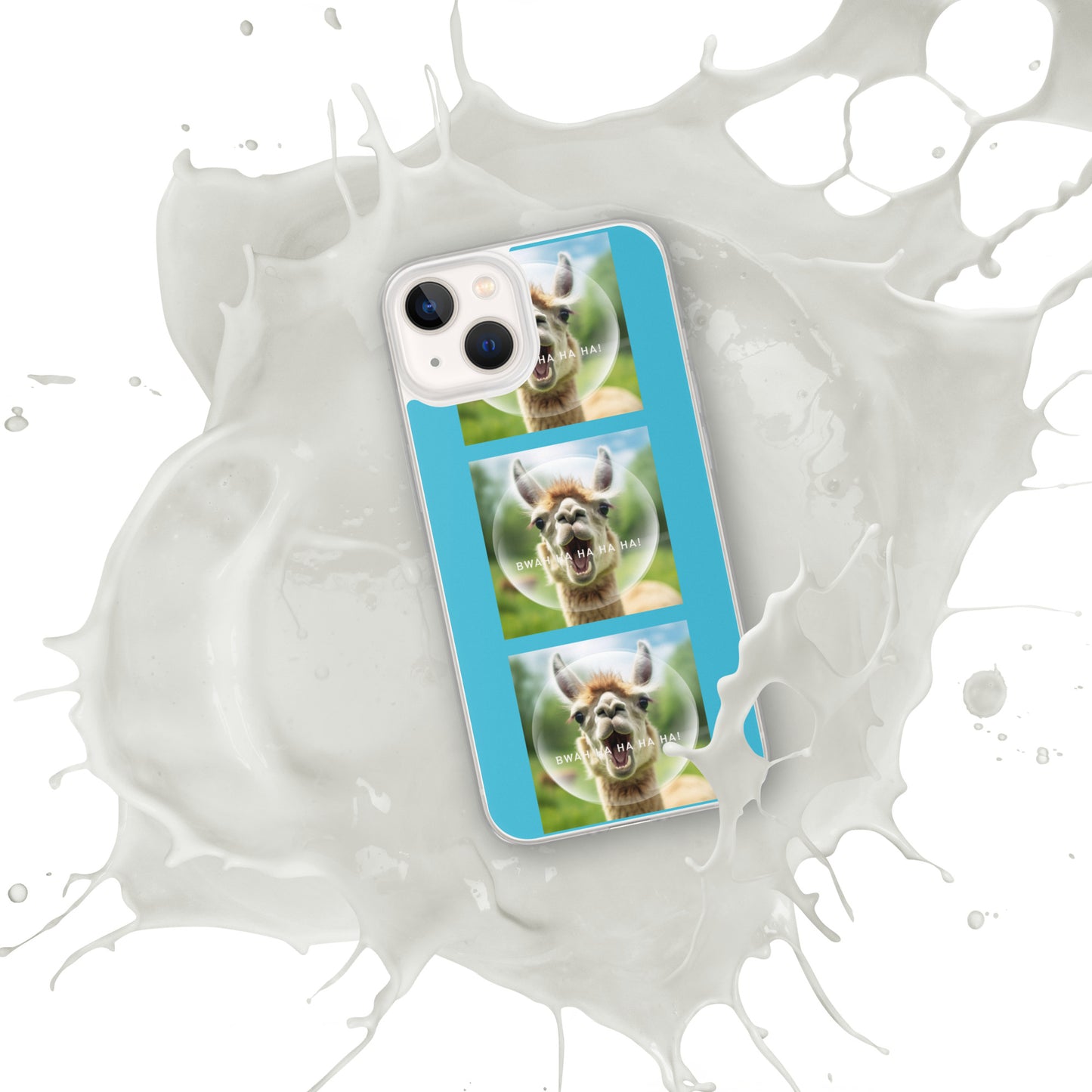 BWAHAHA LLAMA Clear Case for iPhone®