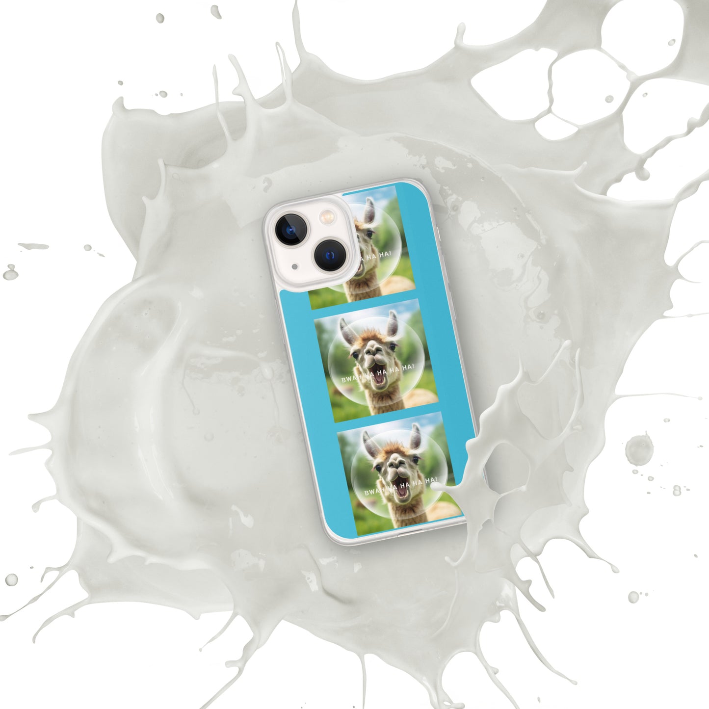 BWAHAHA LLAMA Clear Case for iPhone®