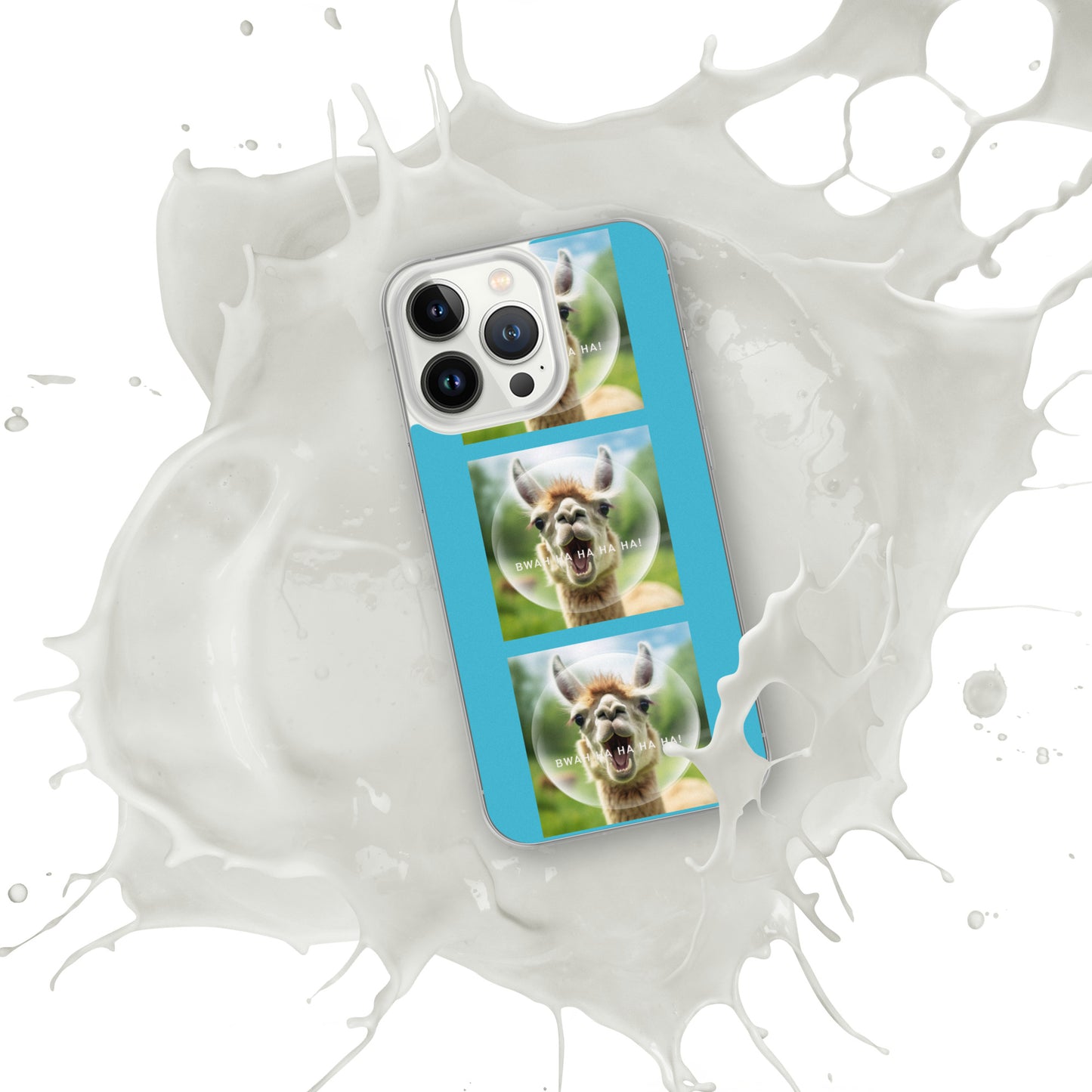 BWAHAHA LLAMA Clear Case for iPhone®