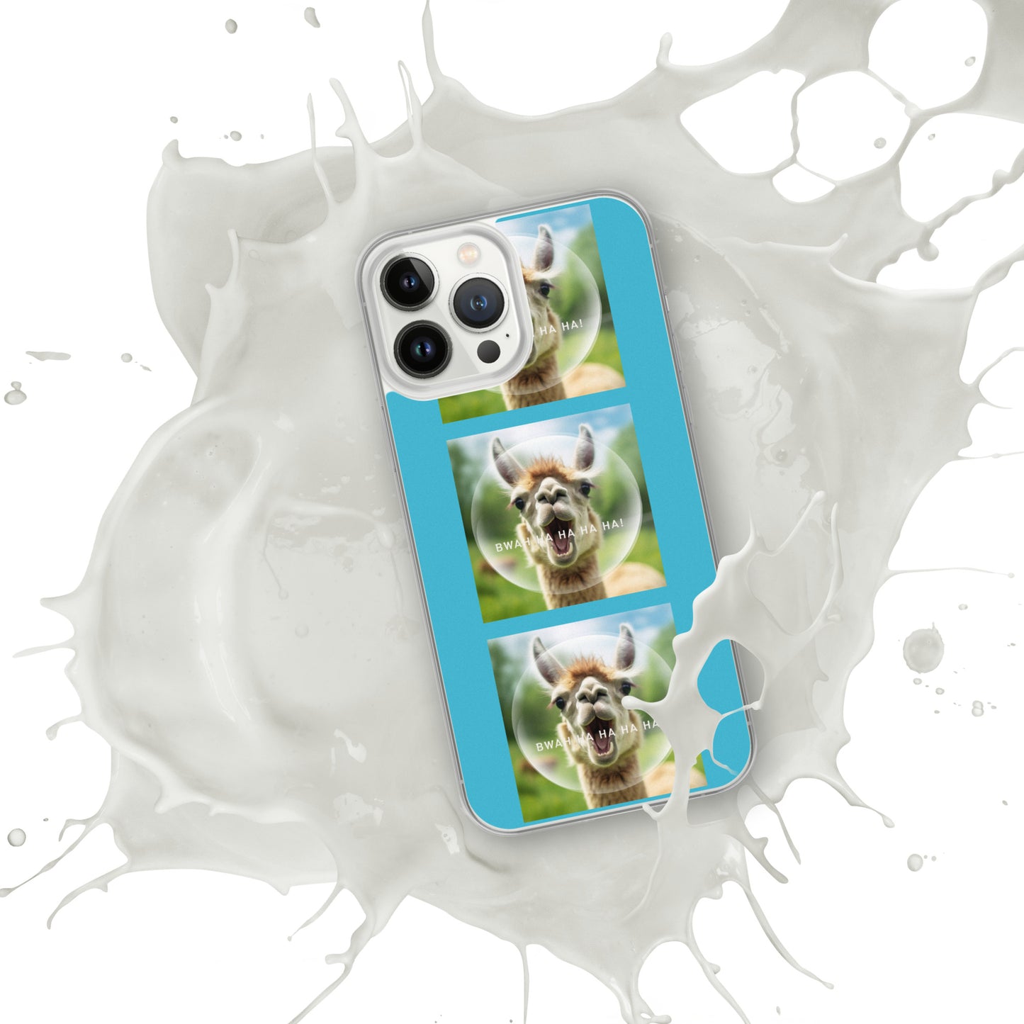 BWAHAHA LLAMA Clear Case for iPhone®