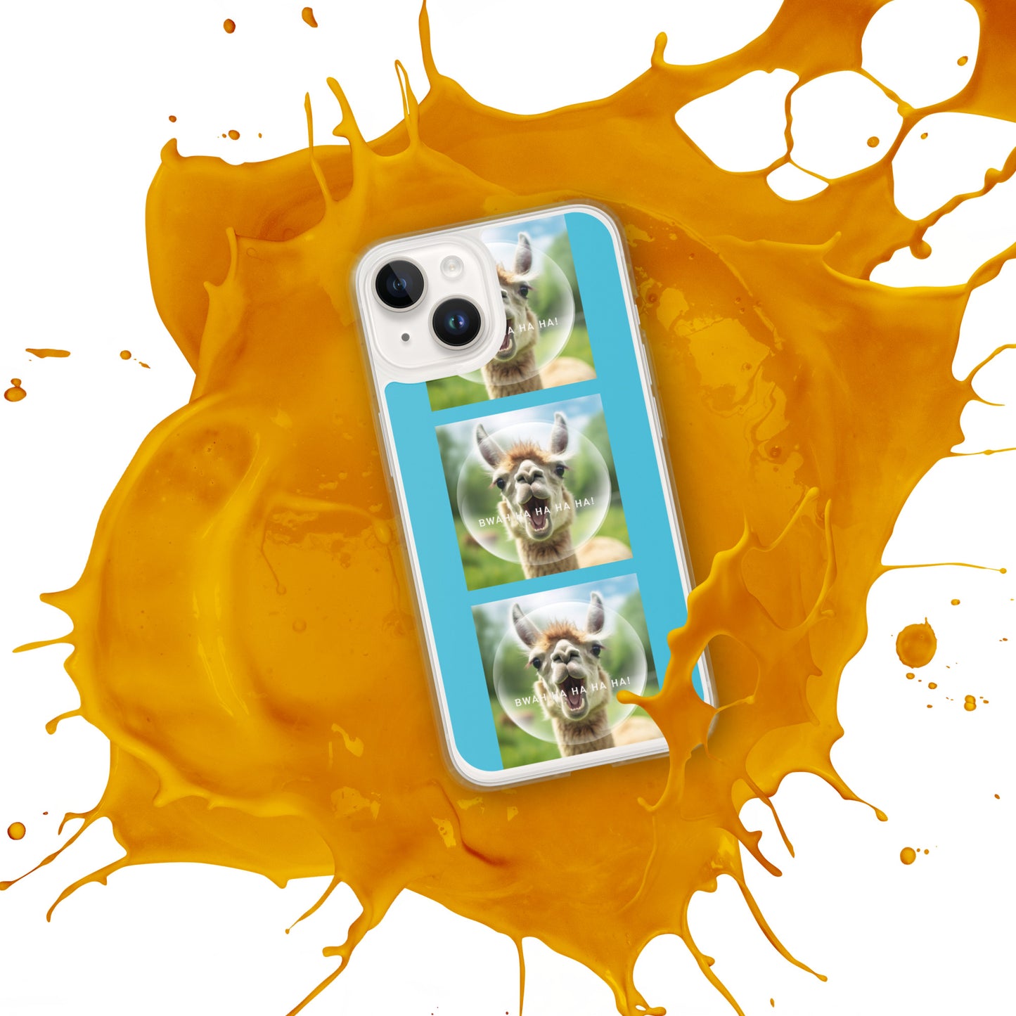 BWAHAHA LLAMA Clear Case for iPhone®