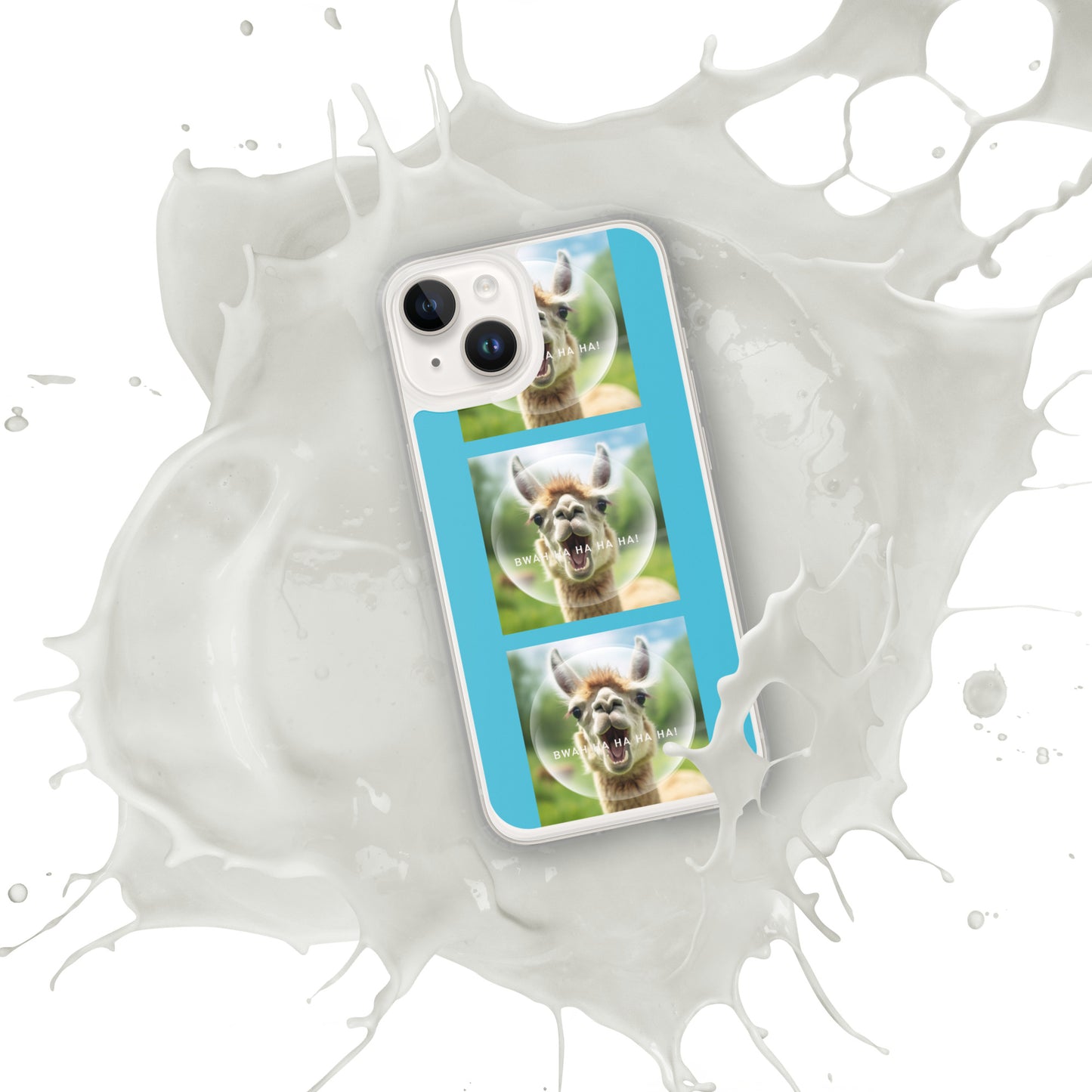 BWAHAHA LLAMA Clear Case for iPhone®