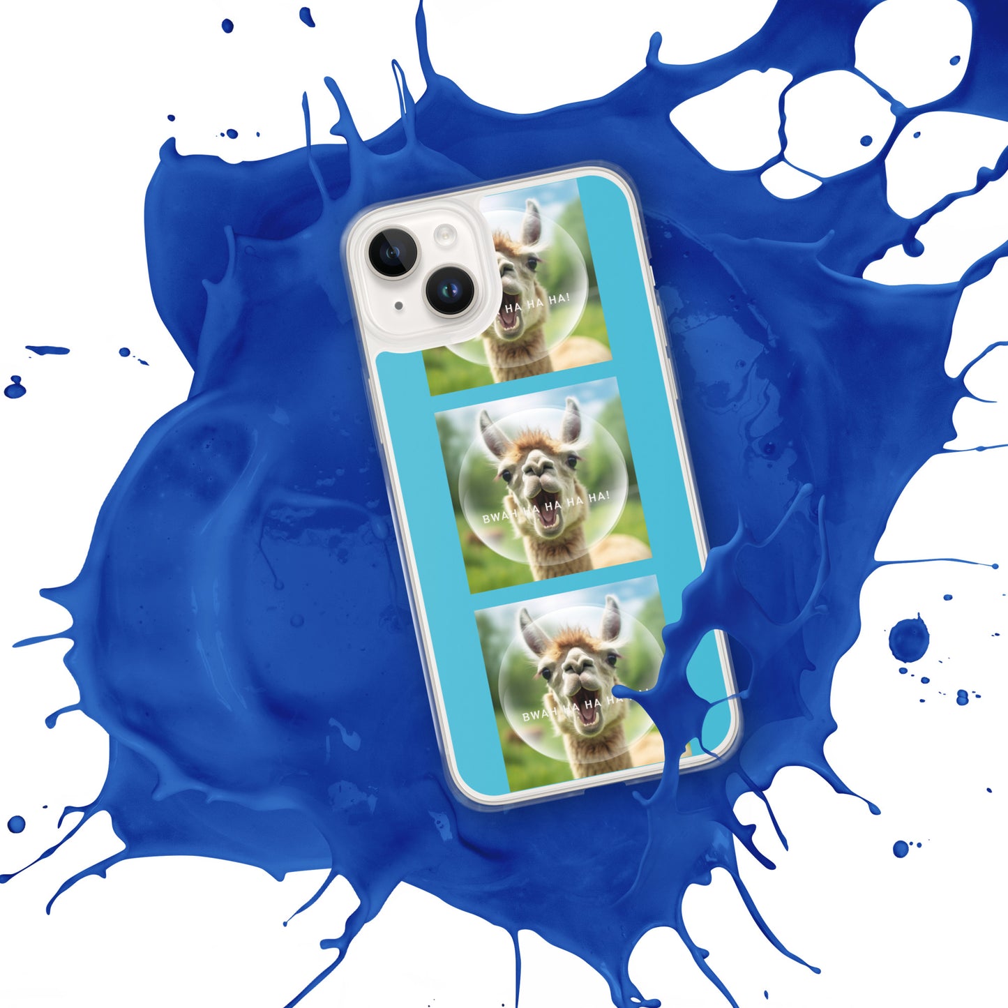 BWAHAHA LLAMA Clear Case for iPhone®