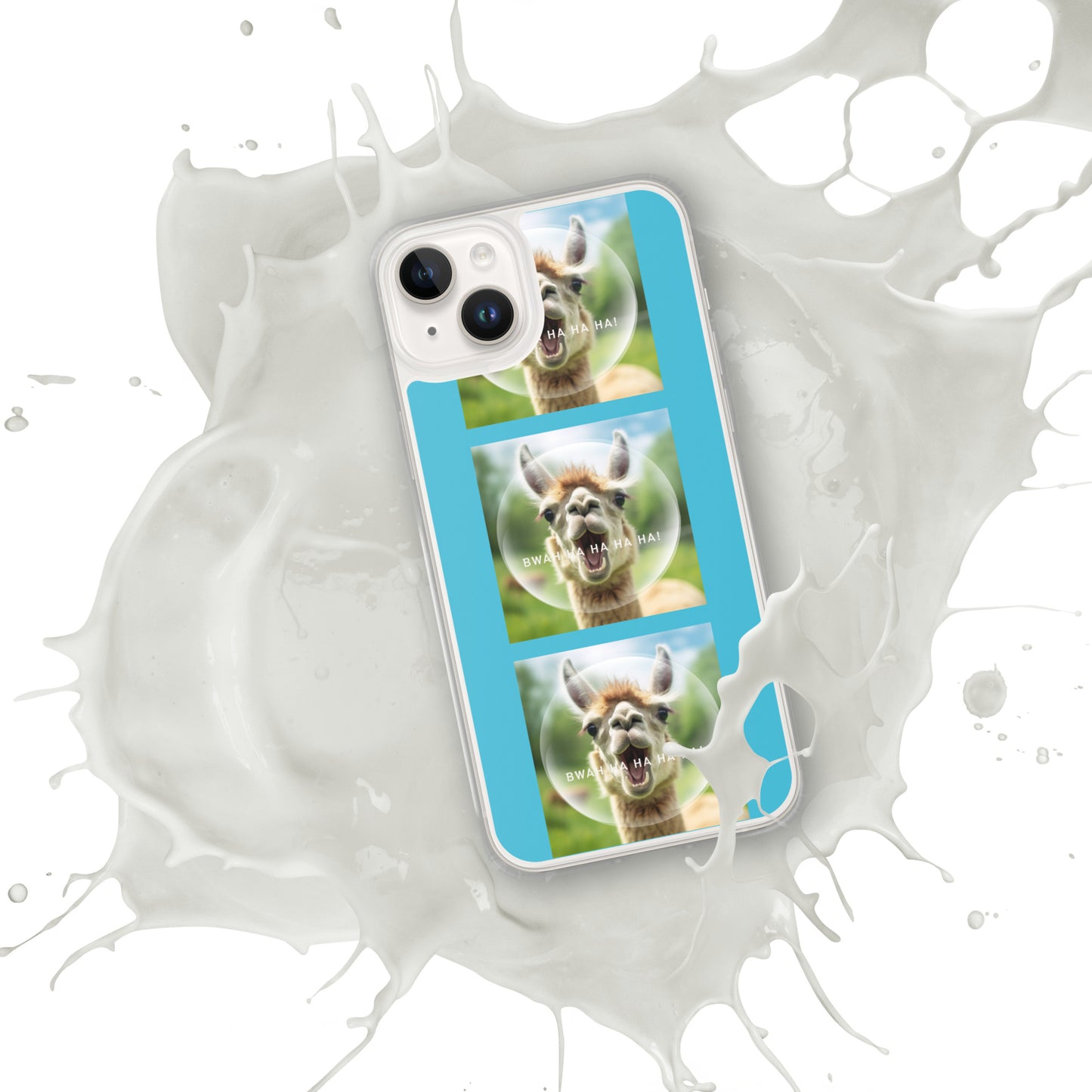 BWAHAHA LLAMA Clear Case for iPhone®