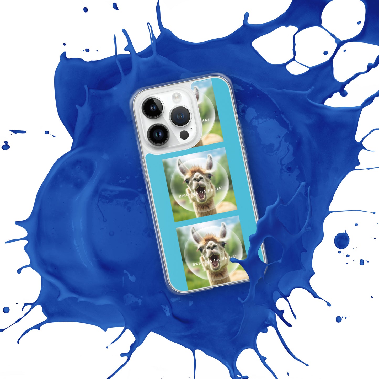 BWAHAHA LLAMA Clear Case for iPhone®