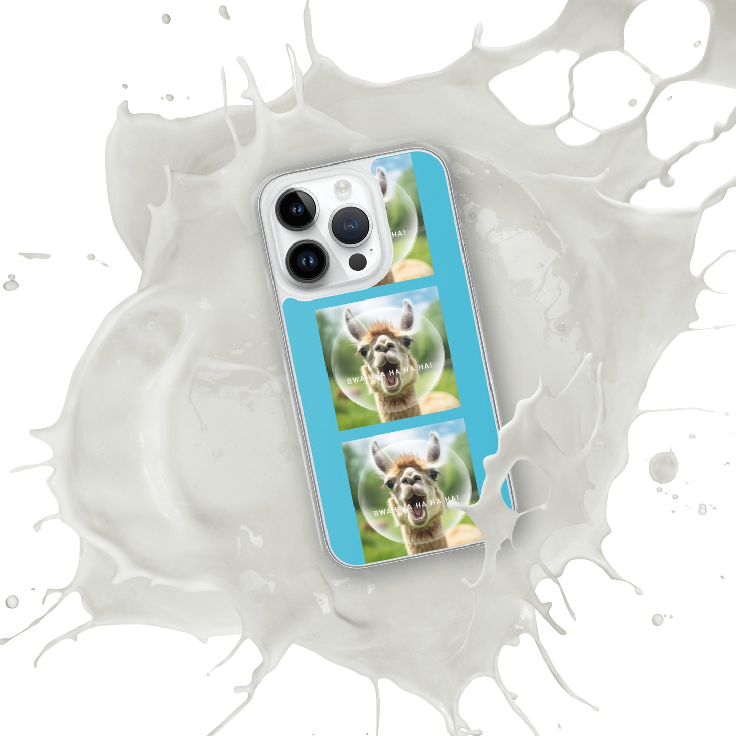 BWAHAHA LLAMA Clear Case for iPhone®