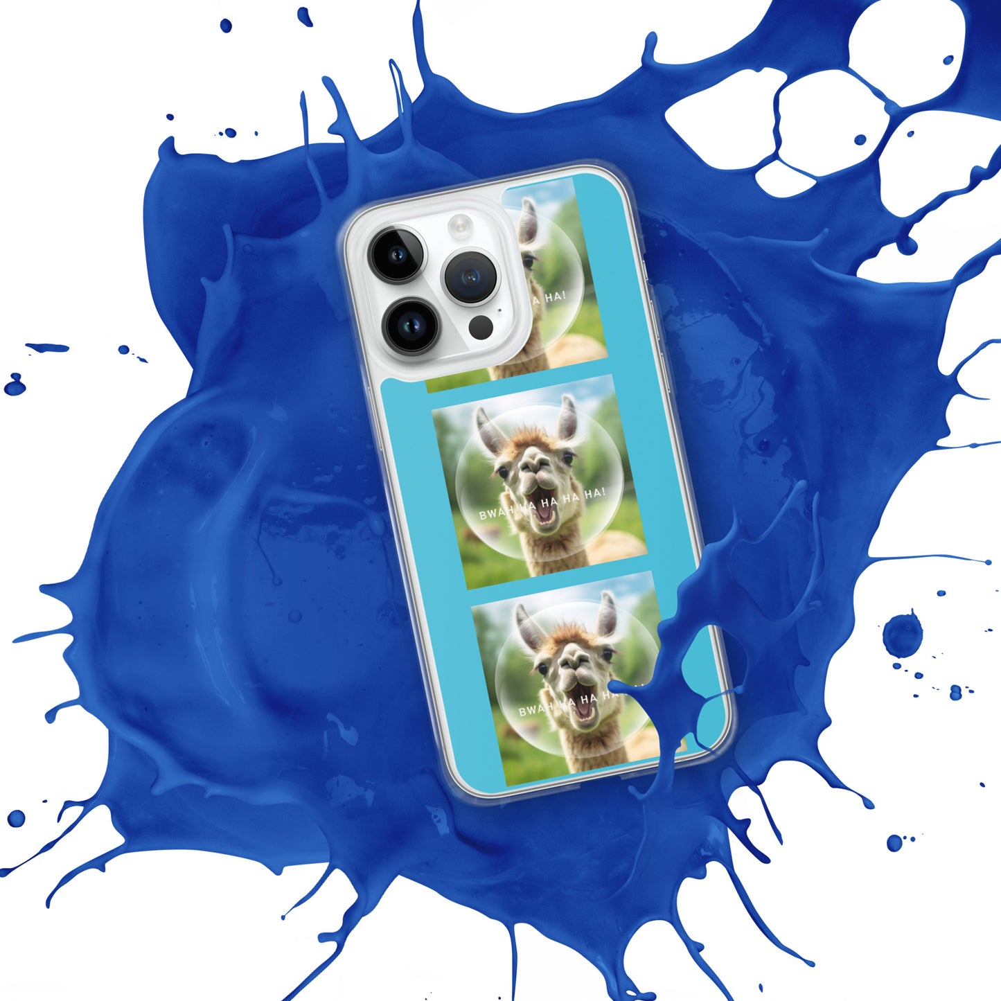 BWAHAHA LLAMA Clear Case for iPhone®