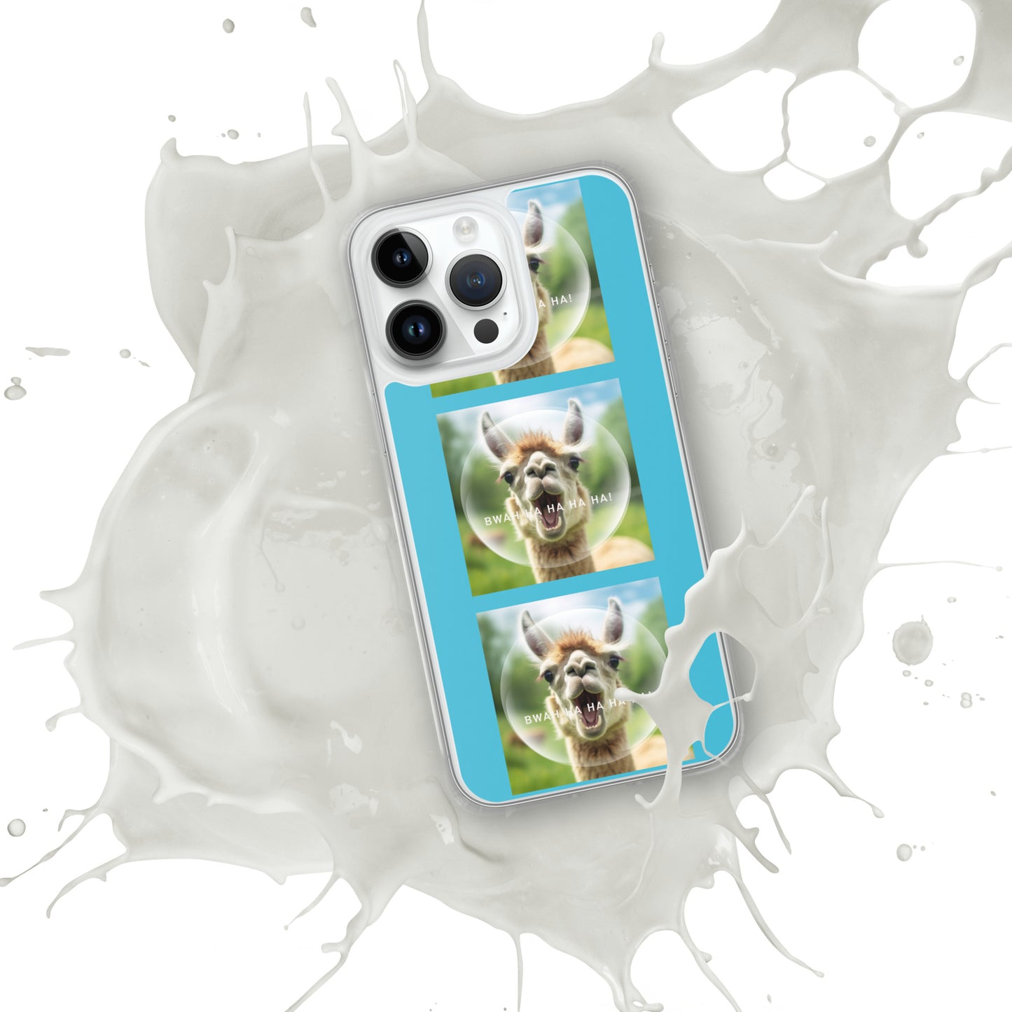 BWAHAHA LLAMA Clear Case for iPhone®