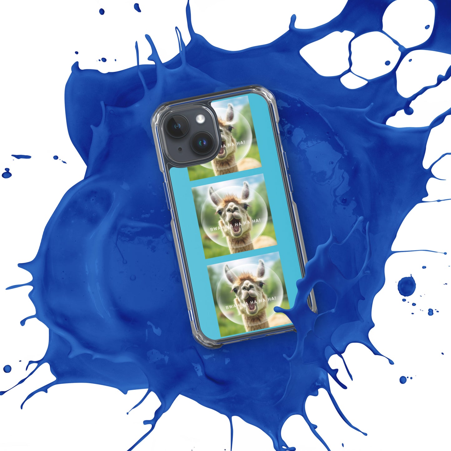 BWAHAHA LLAMA Clear Case for iPhone®