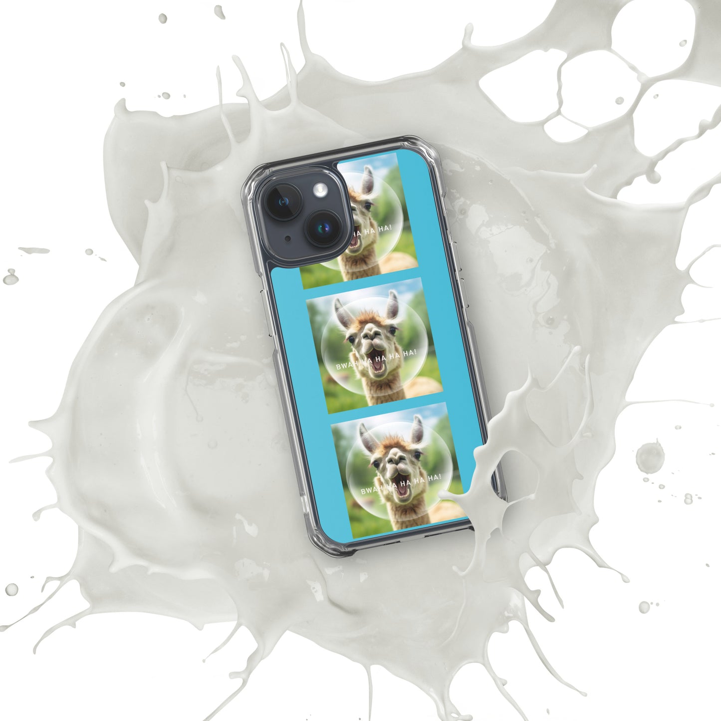 BWAHAHA LLAMA Clear Case for iPhone®