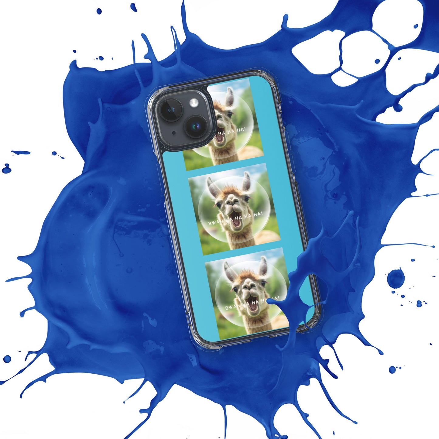 BWAHAHA LLAMA Clear Case for iPhone®