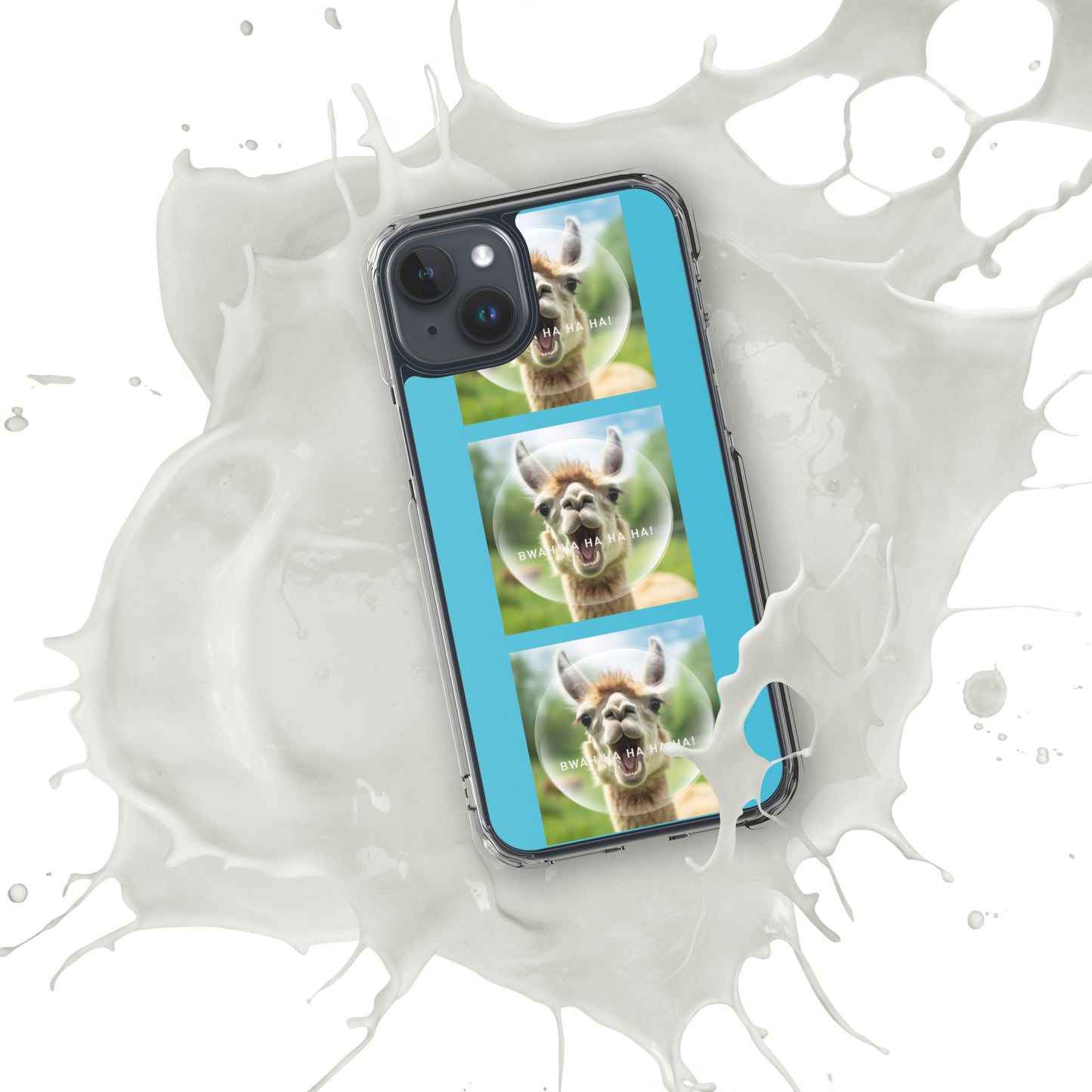 BWAHAHA LLAMA Clear Case for iPhone®