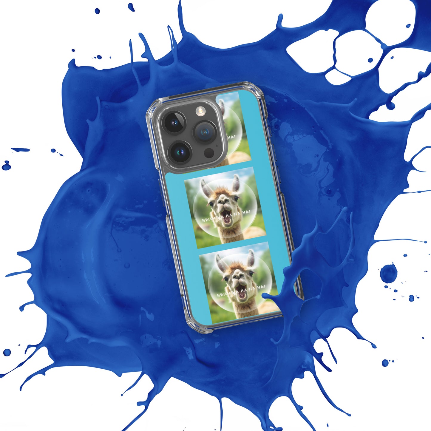 BWAHAHA LLAMA Clear Case for iPhone®