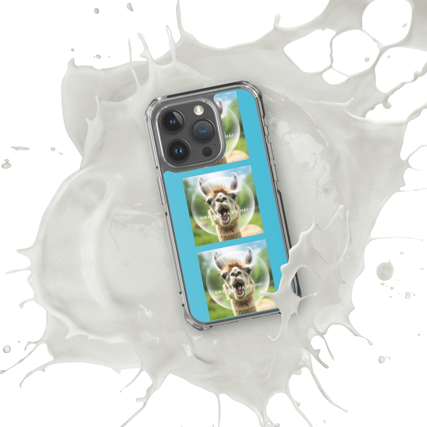 BWAHAHA LLAMA Clear Case for iPhone®