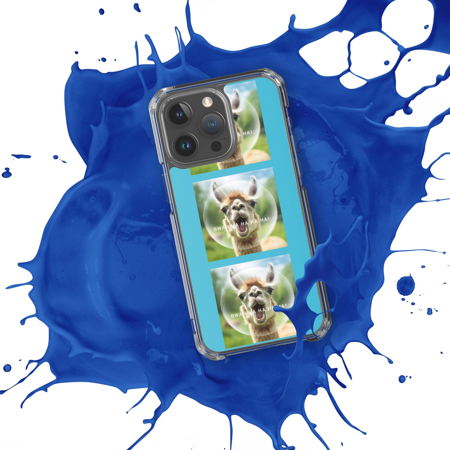 BWAHAHA LLAMA Clear Case for iPhone®