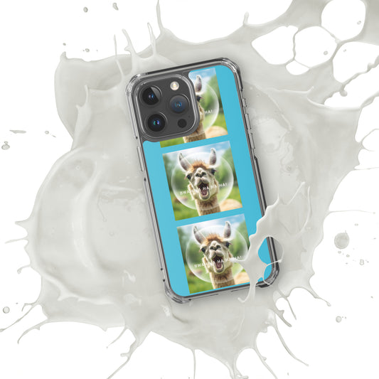 BWAHAHA LLAMA Clear Case for iPhone®