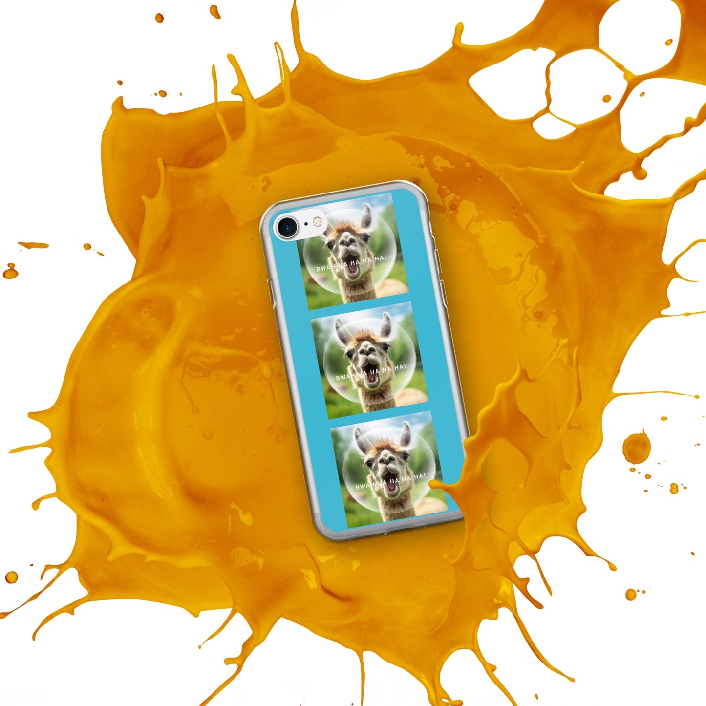 BWAHAHA LLAMA Clear Case for iPhone®