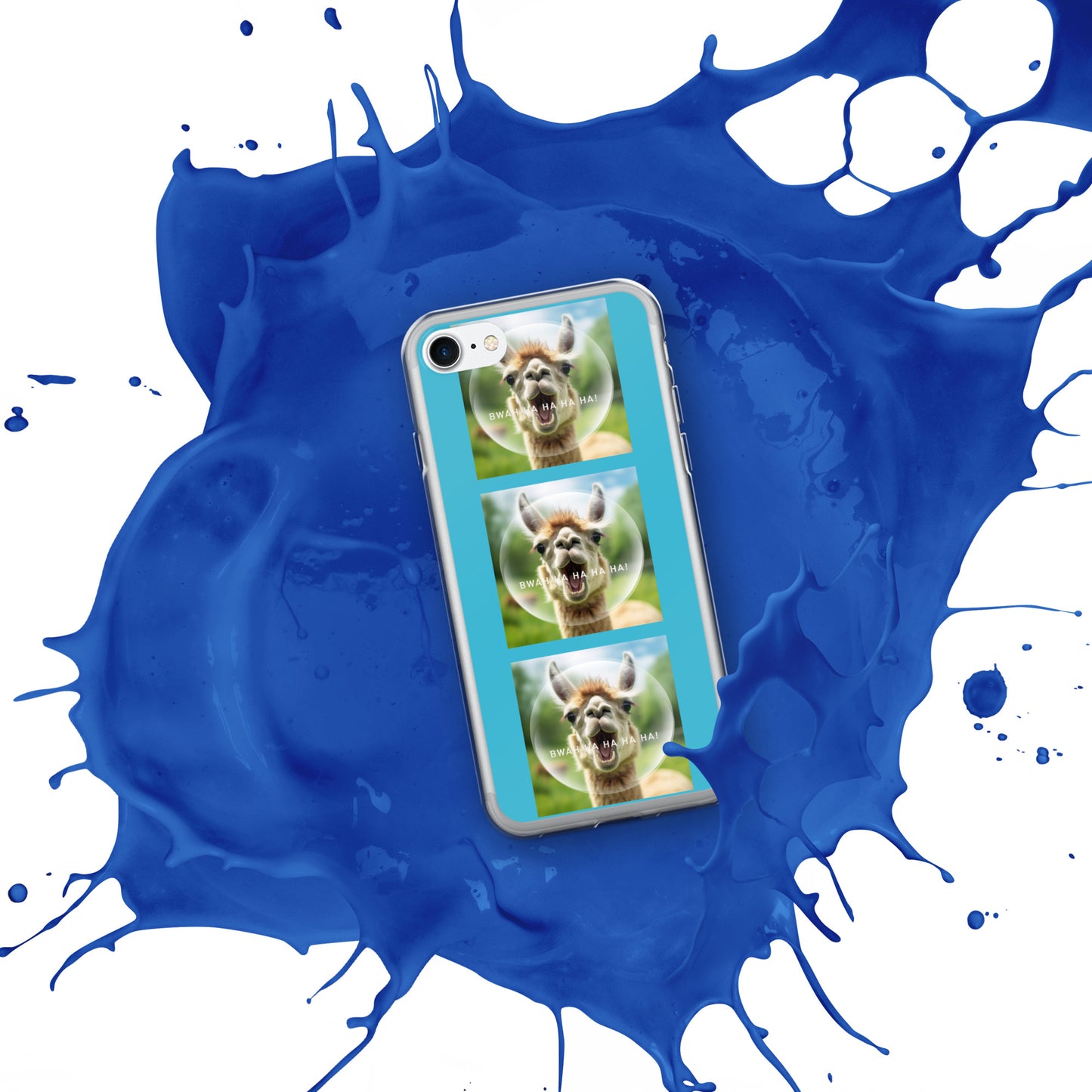 BWAHAHA LLAMA Clear Case for iPhone®