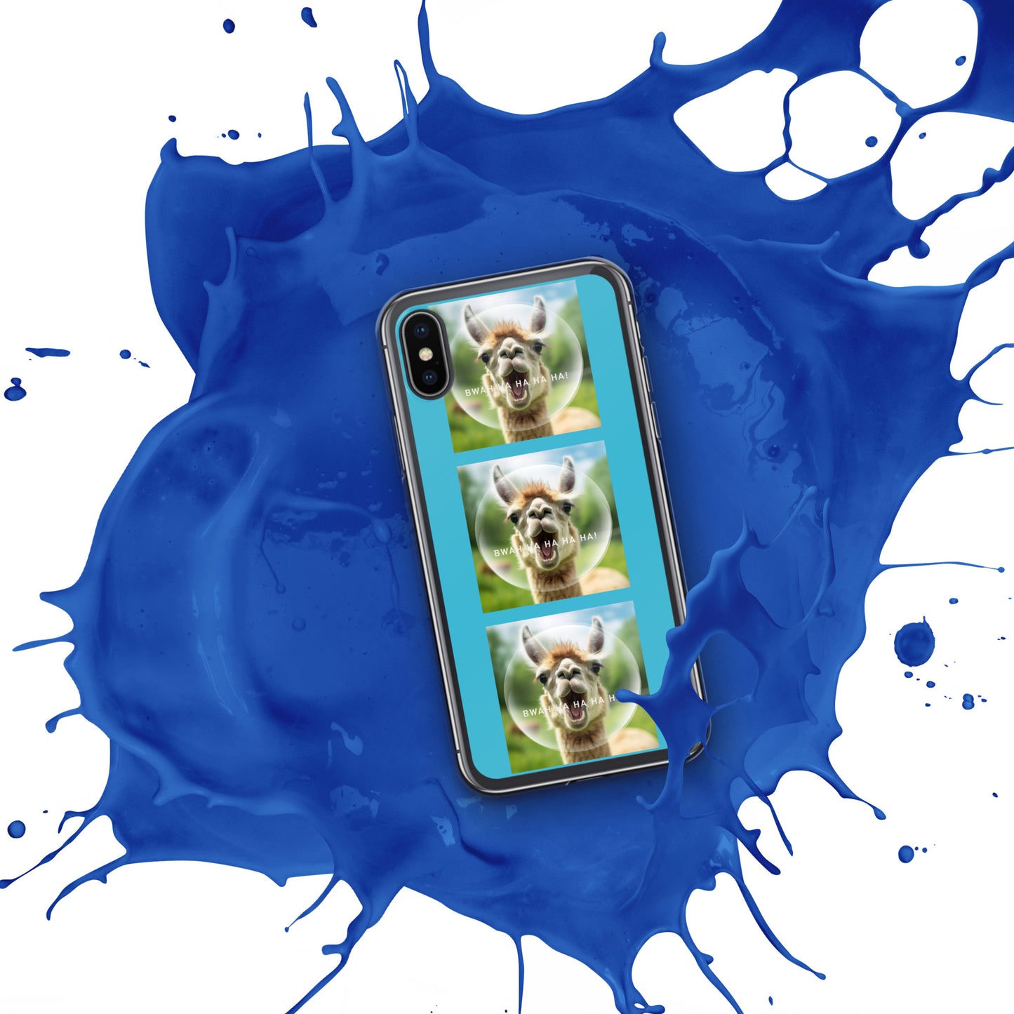 BWAHAHA LLAMA Clear Case for iPhone®